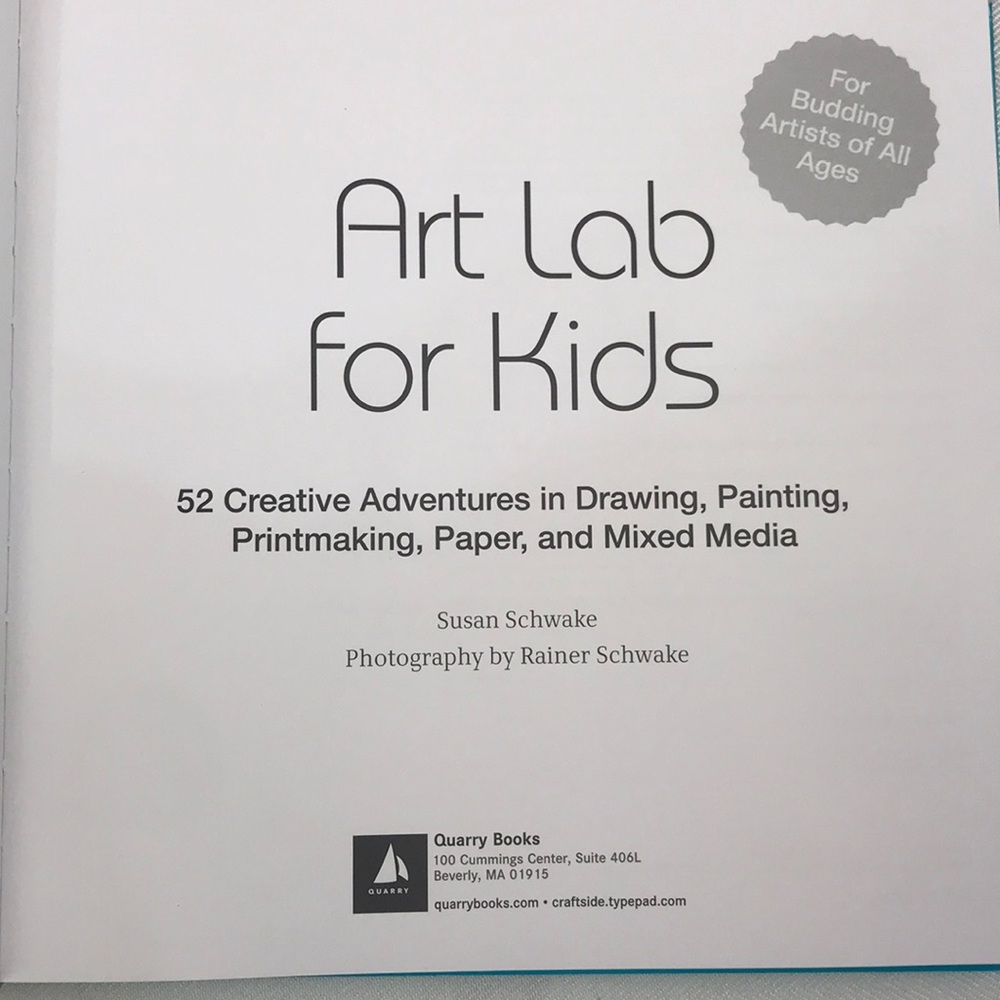 Art Lab for Kids Project Book Back-to-School - Picture 2 of 7
